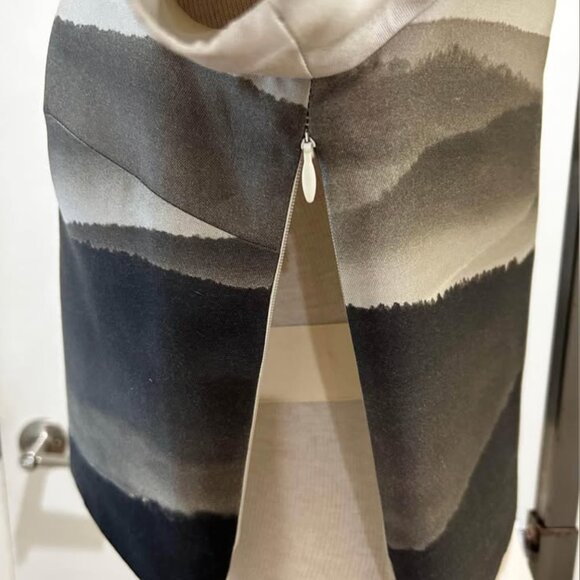 Silk Printed blouse Silk Cotton - Picture 6 of 9